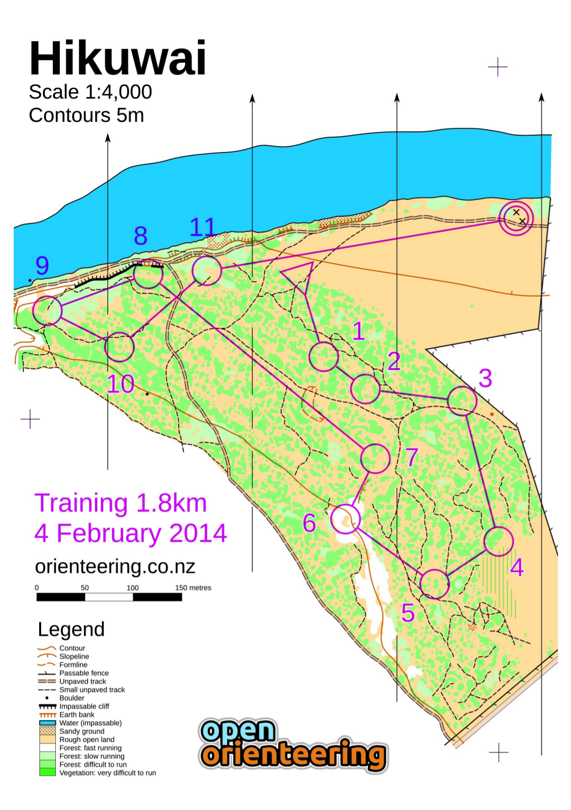 Hikuwai Training 3 (04/02/2014)