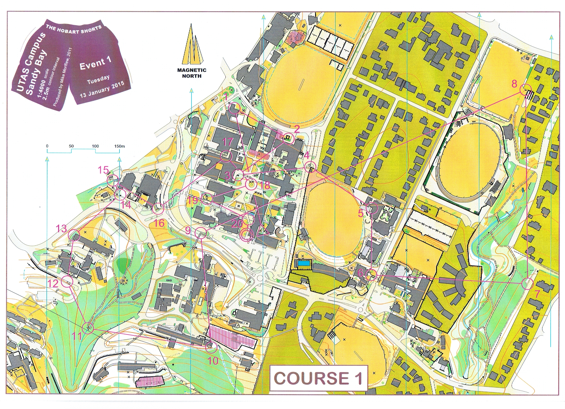 Hobart Shorts Event 1 (13/01/2015)