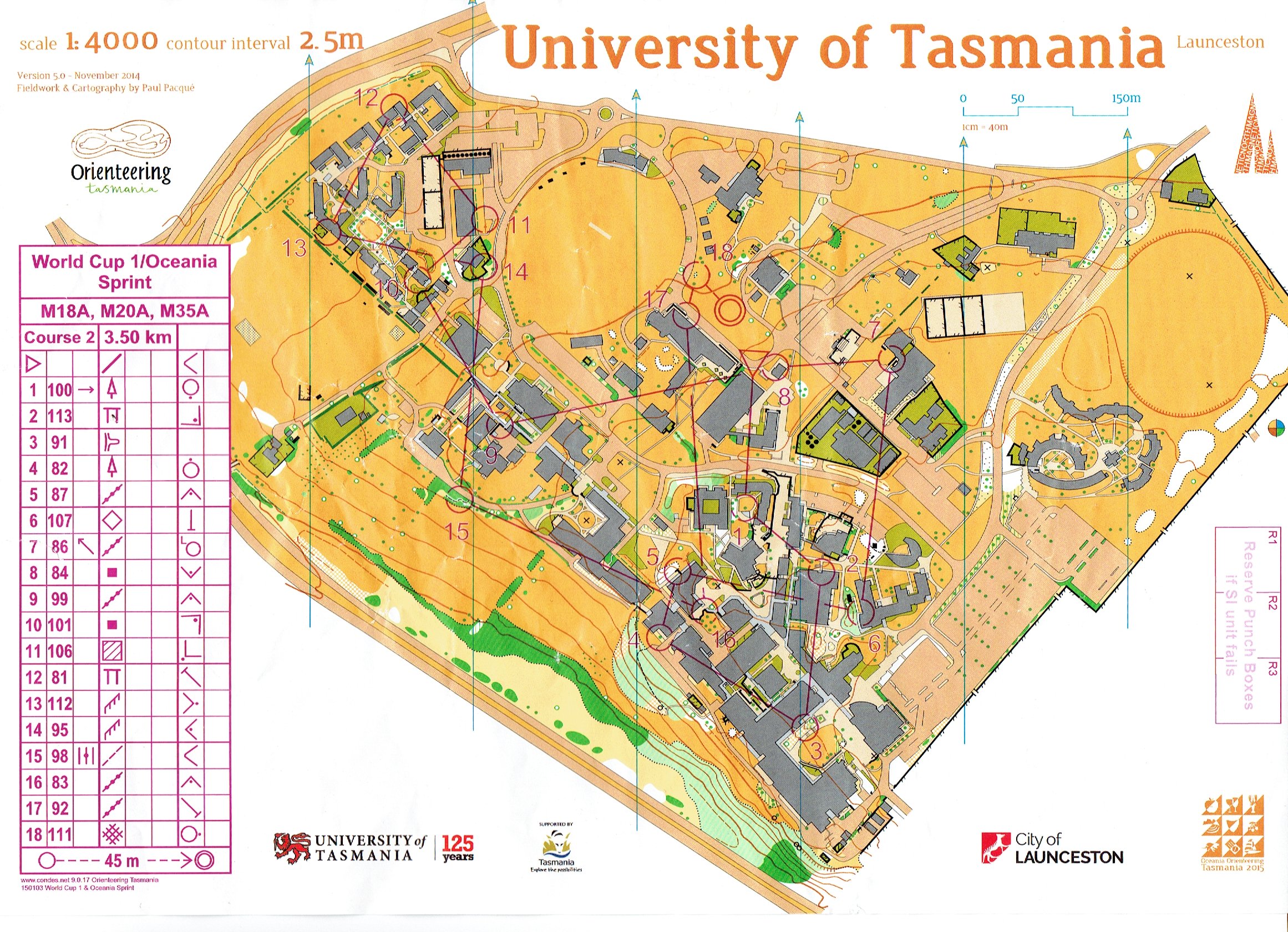 Oceania Sprint (2015-01-03)