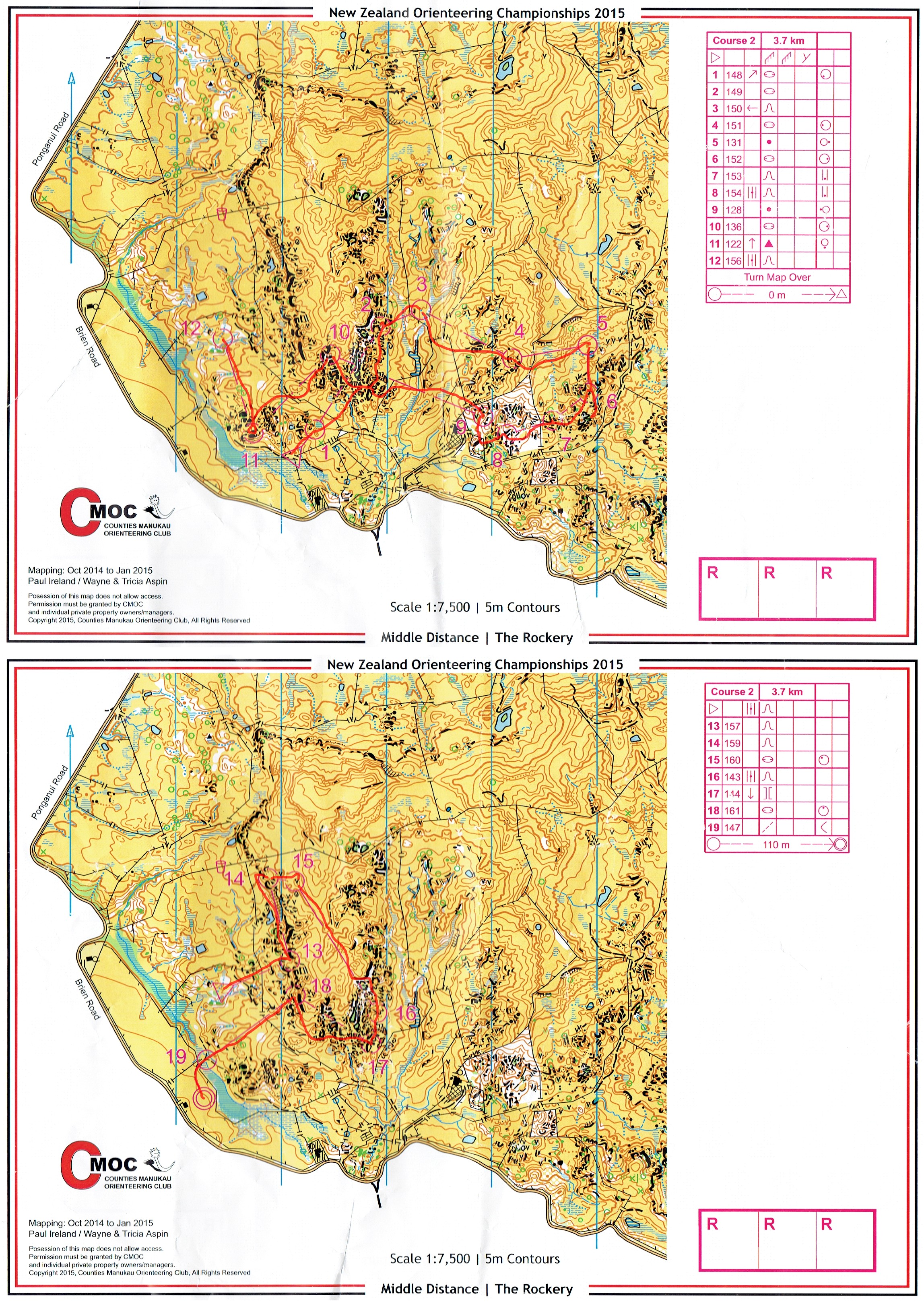 NZ Champs Middle Distance 2015 (04/04/2015)