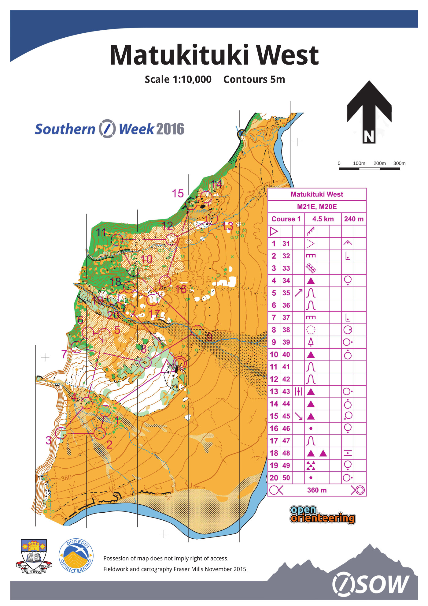 Southern O Week 2016 Day 1 (18-01-2016)