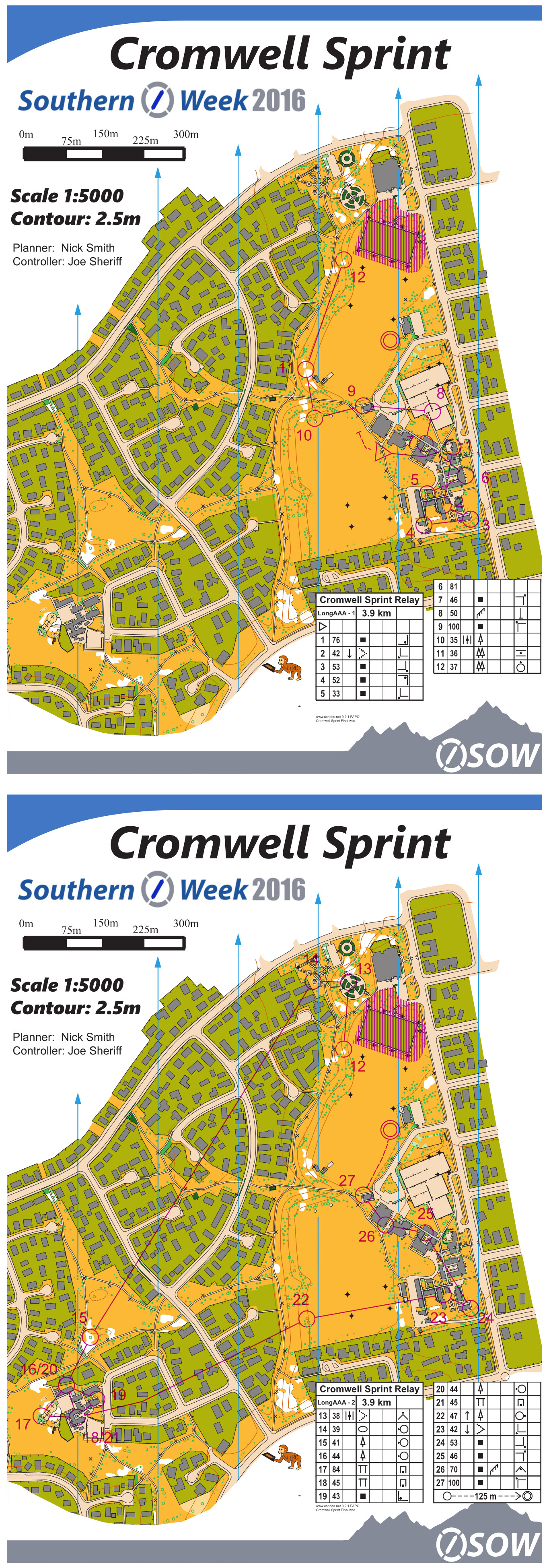 Southern O Week 2016 Day 4 Cromwell (22/01/2016)